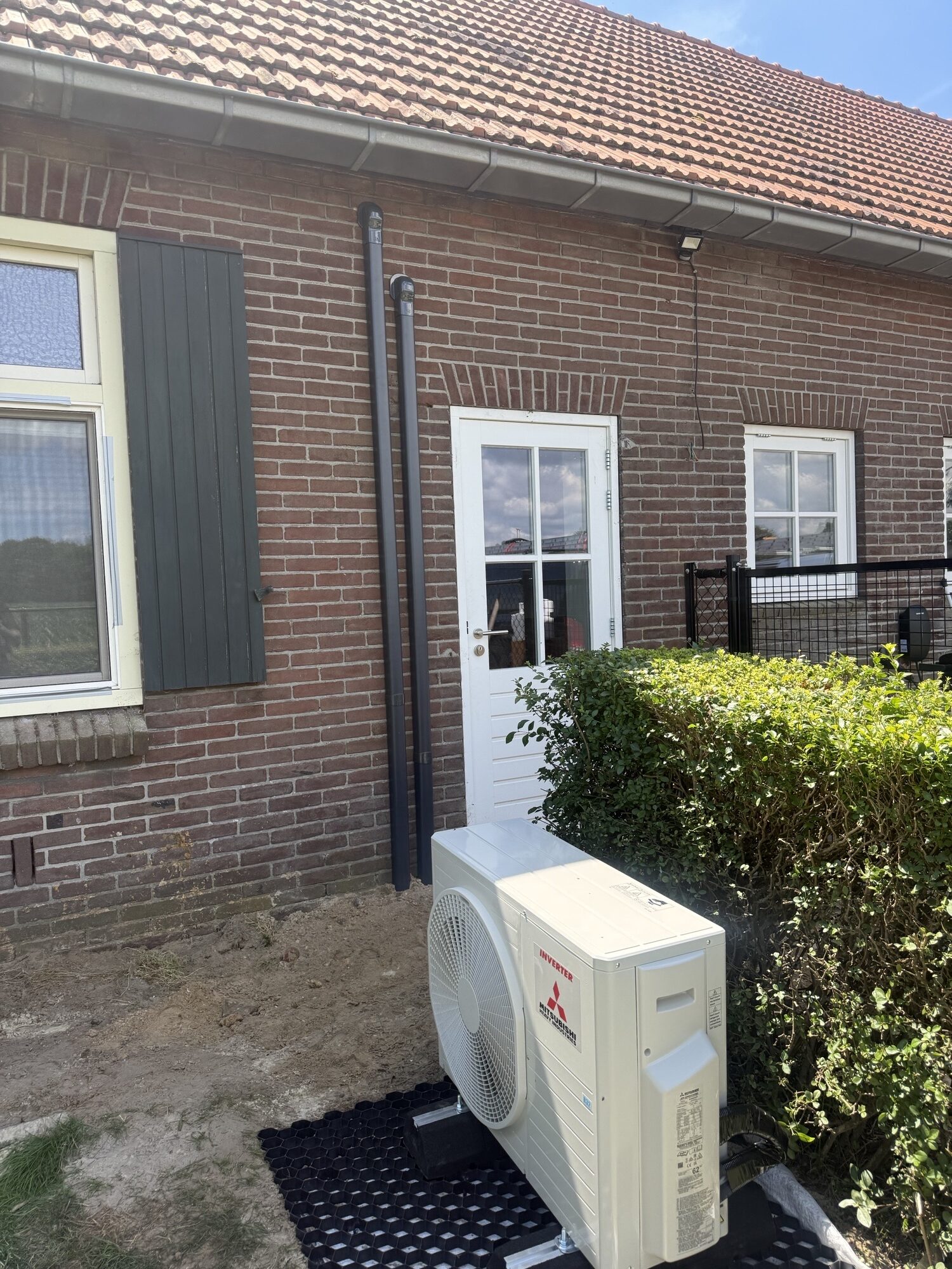 Buitenunit Airco wit